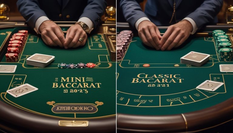 Perbedaan Utama Mini Baccarat dan Baccarat Klasik yang Harus Diketahui Pemain 2026: Aturan, Taruhan, dan Strategi